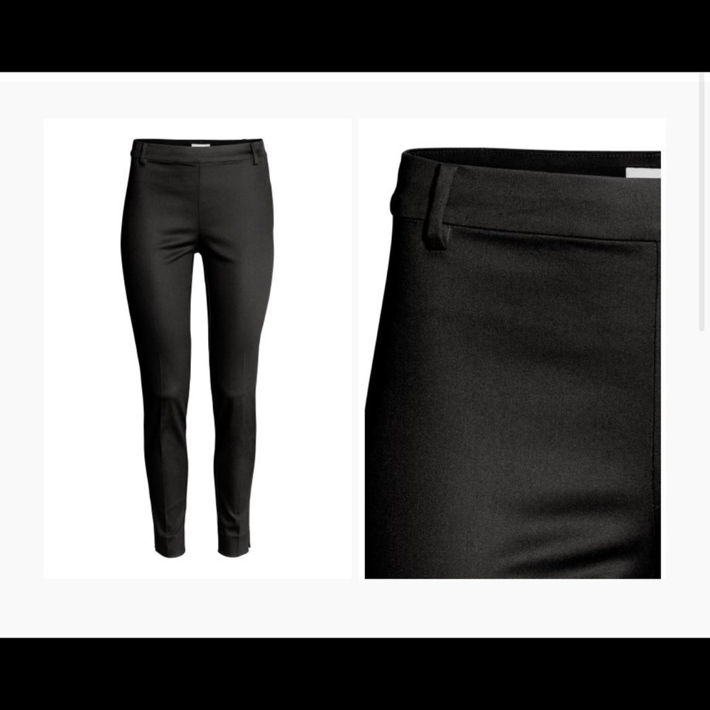 H&M slacks 💼 in black 🖤 and navy 💙